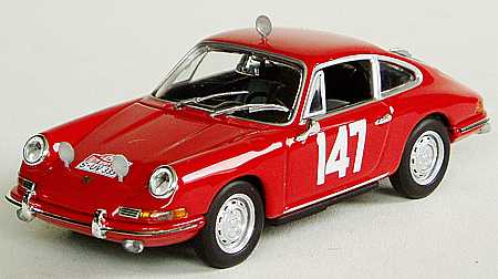 Modellauto Porsche 911 Rallye Monte Carlo 1965