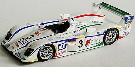 Modellauto Audi R8 Kristensen/ Lehto/ Werner 24h LeMans 2005