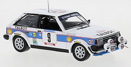 Modell Talbot Sunbeam Lotus Korsika Rallye 1981