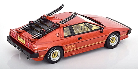 Modell Lotus Esprit Turbo 1981 mit Ski Film-Version